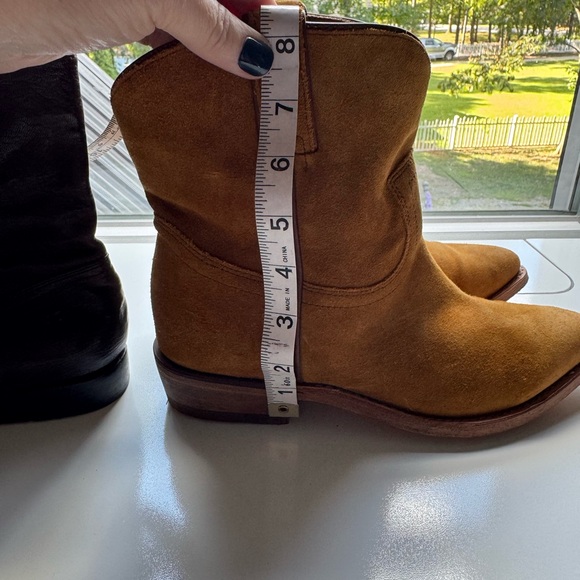 Frye Dark Brown Leather Boots - Picture 6 of 9